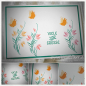 Preview: Motivstempel - Floral 04 (kl)