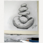 Preview: Textstempel - Steine Glaube, Liebe ...
