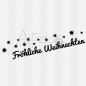 Preview: Textstempel - Fröhliche Weihnachten 02