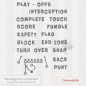 Preview: Textstempel - American Football Fumble