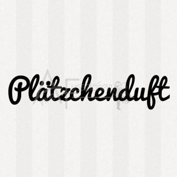Textstempel - Plätzchenduft