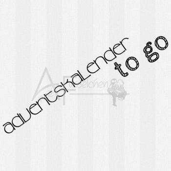 Textstempel - Adventskalender 04