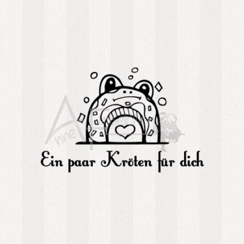 Motivstempel - Doodle Art 08 m. Text
