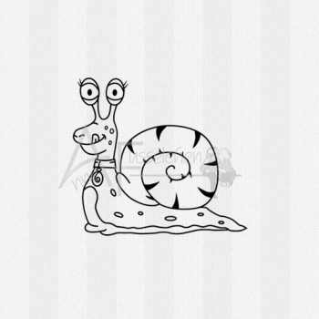 Motivstempel - Schneggerich Bob