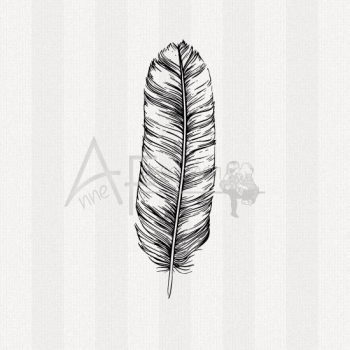 Motivstempel - Feder 06