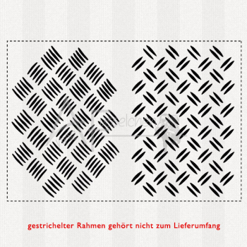 Stempelset - Riffelblech