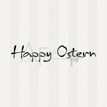 Textstempel - Happy Ostern