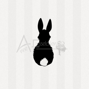 Motivstempel - Hase 02