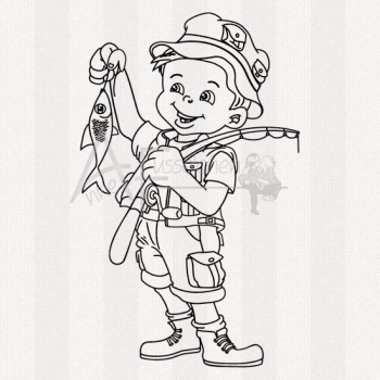 Motivstempel - Fritz Fischer