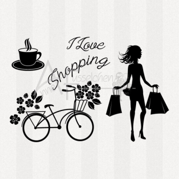 Stempelset - Shopping 06
