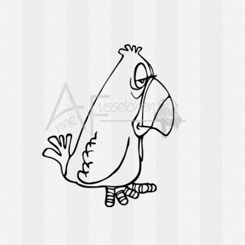 Motivstempel - Vogel Bertram