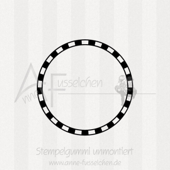 Maxistempel - Schwarz Weiß | ø 5,0 cm