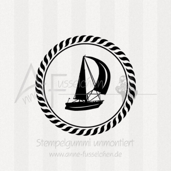 Set - Segelboot | ø 5,0 cm