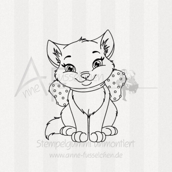 Motivstempel - Katze Kessi 01