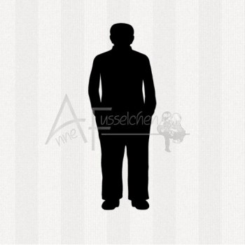 Motivstempel - Mann 01