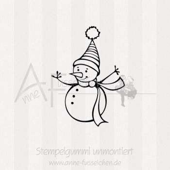 Motivstempel - Kl. Schneemann Lasse