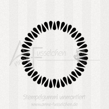 Maxistempel - Tropfen | ø 5,0 cm