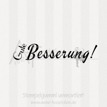 Textstempel - Gute Besserung 02