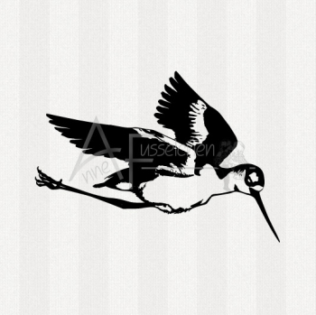 Motivstempel - Watvogel 06