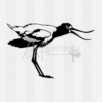 Motivstempel - Watvogel 03