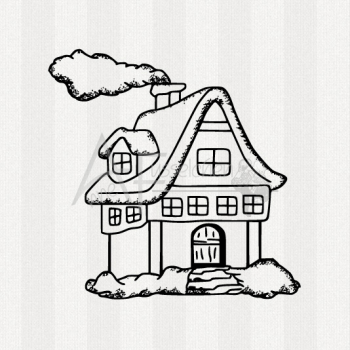 Motivstempel - Haus 01 (kl)