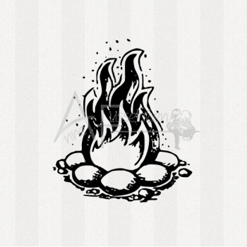 Motivstempel - Feuer