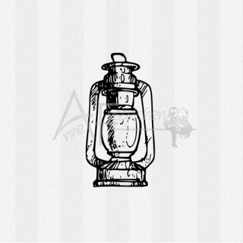 Motivstempel - Lampe (kl)
