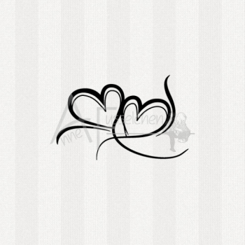Motivstempel - Herzen 01 (kl)