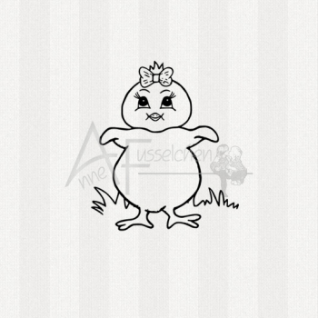 Motivstempel - Küken 01