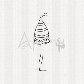 Motivstempel - Drolliger Pilz 01