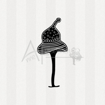 Motivstempel - Drolliger Pilz 12