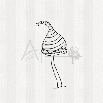 Motivstempel - Drolliger Pilz 06