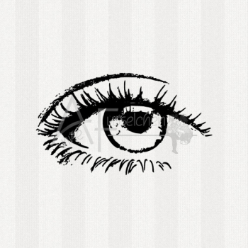 Motivstempel - Auge 01