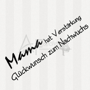 Textstempel - Mama hat ...