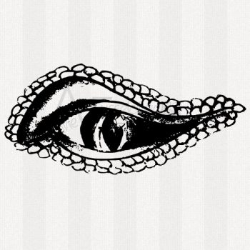 Motivstempel - Auge 03 (gr)