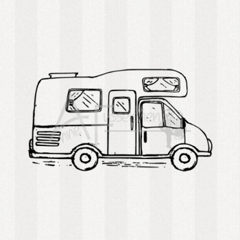 Motivstempel - Wohnmobil