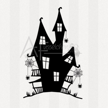 Motivstempel - Geisterhaus