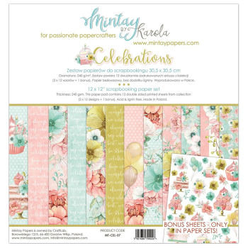 Mintay by Karola - Celebration | Paper Pad 12x12