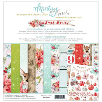 Mintay by Karola - Christmas Stories | Paper Pad 12x12