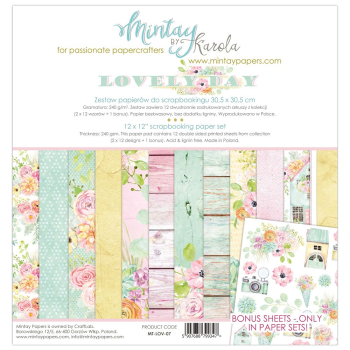 Mintay by Karola - Lovely Day | Paper Pad 12x12