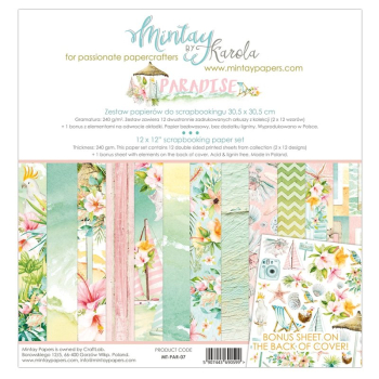Mintay by Karola - Paradise | Paper Pad 12 x 12