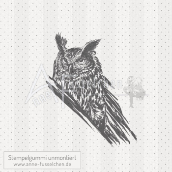 Motivstempel - Waldohreule