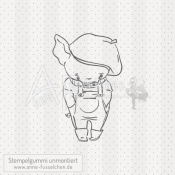 Motivstempel - Schweinchen Luca (gr)