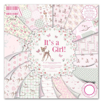 First Edition - It's a Girl | Paper Pad 8x8