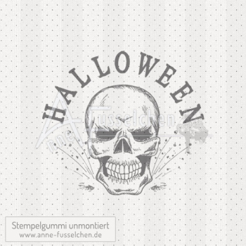 Motivstempel - Halloween Totenkopf
