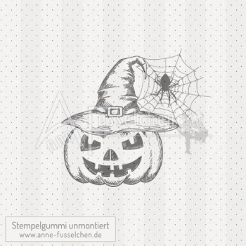 Motivstempel - Halloween Kürbis