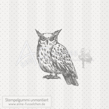 Motivstempel - Eule