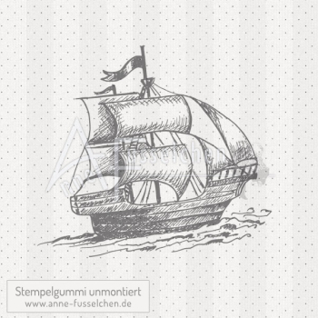 Motivstempel - Segelschiff