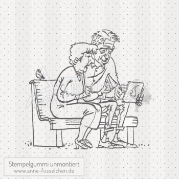 Motivstempel - Martha & Paul | anne-fusselchen.de