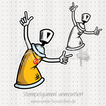 Motivstempel - Spraydose Dance